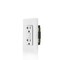 Coby 20 Amp GFCI Outlet, 5-15R Narrow Design GFI Dual Receptacle, TR Tamper Resistant, 2PK CBGE05W - alternate 1